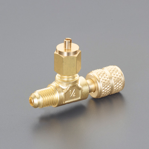 EA402BK-1 エスコ F1/4"xF1/4"xF5/16" T型アクセスバルブ(3個) (BBKテクノロジーズ A41851N)