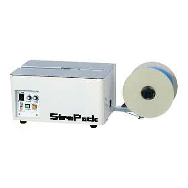 iQ-400DT(D55T後継品) 半自動梱包機 卓上型 (バンド幅9mm設定で出荷) ストラパック<D55シリーズ後継><メーカー直送品>【時間指定不可】