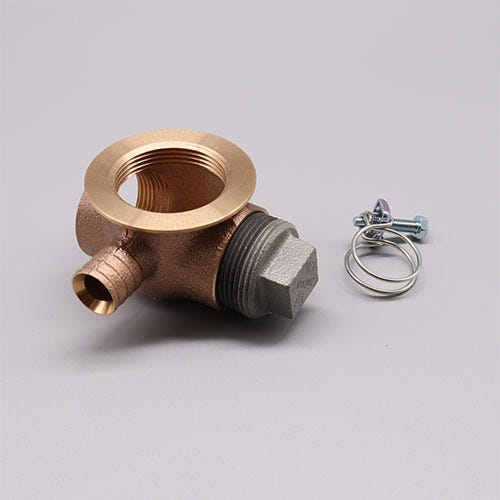 PBF-4CPB LIXIL・INAX プッシュワンウェイ排水栓用直結排水金具(横引き) 浴室部品