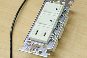 埋込連用器具のわたり線